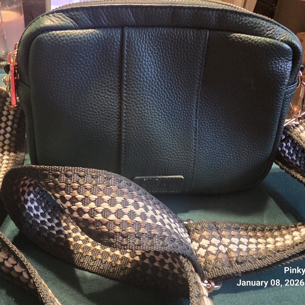 Pom Pom London City Duo Bag Madeira Green Gently USED!